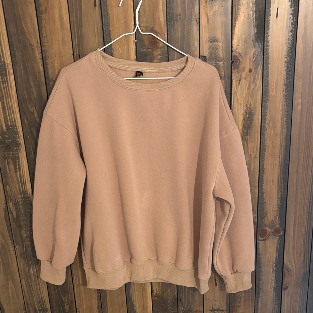 Efan Womens Light Tan Sweatshirt